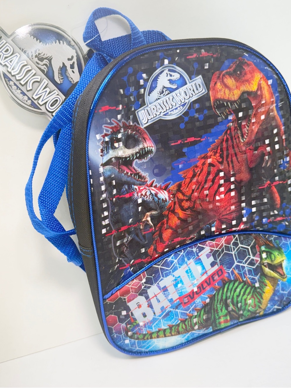 Jurassic World Battle Evolved mini backpack Universal Studios, NWT, Preschooler